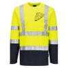 Hi-Vis Cotton Comfort Contrast T-Shirt L/S Thumbnail