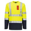 Hi-Vis Cotton Comfort Contrast T-Shirt L/S Thumbnail