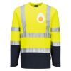 Hi-Vis Cotton Comfort Contrast T-Shirt L/S Thumbnail