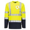 Hi-Vis Cotton Comfort Contrast T-Shirt L/S Thumbnail