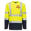 Hi-Vis Cotton Comfort Contrast T-Shirt L/S Thumbnail