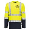 Hi-Vis Cotton Comfort Contrast T-Shirt L/S Thumbnail