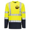Hi-Vis Cotton Comfort Contrast T-Shirt L/S Thumbnail