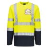 Hi-Vis Cotton Comfort Contrast T-Shirt L/S Thumbnail