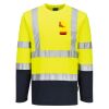 Hi-Vis Cotton Comfort Contrast T-Shirt L/S Thumbnail