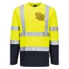 Hi-Vis Cotton Comfort Contrast T-Shirt L/S Thumbnail