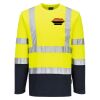 Hi-Vis Cotton Comfort Contrast T-Shirt L/S Thumbnail