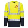 Hi-Vis Cotton Comfort Contrast T-Shirt L/S Thumbnail
