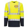 Hi-Vis Cotton Comfort Contrast T-Shirt L/S Thumbnail