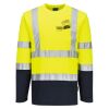 Hi-Vis Cotton Comfort Contrast T-Shirt L/S Thumbnail