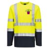 Hi-Vis Cotton Comfort Contrast T-Shirt L/S Thumbnail
