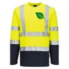 Hi-Vis Cotton Comfort Contrast T-Shirt L/S Thumbnail
