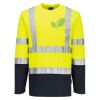 Hi-Vis Cotton Comfort Contrast T-Shirt L/S Thumbnail