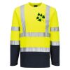 Hi-Vis Cotton Comfort Contrast T-Shirt L/S Thumbnail