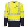 Hi-Vis Cotton Comfort Contrast T-Shirt L/S Thumbnail