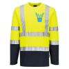 Hi-Vis Cotton Comfort Contrast T-Shirt L/S Thumbnail