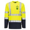 Hi-Vis Cotton Comfort Contrast T-Shirt L/S Thumbnail