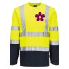 Hi-Vis Cotton Comfort Contrast T-Shirt L/S Thumbnail