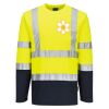 Hi-Vis Cotton Comfort Contrast T-Shirt L/S Thumbnail