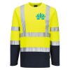 Hi-Vis Cotton Comfort Contrast T-Shirt L/S Thumbnail
