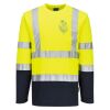 Hi-Vis Cotton Comfort Contrast T-Shirt L/S Thumbnail