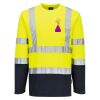 Hi-Vis Cotton Comfort Contrast T-Shirt L/S Thumbnail