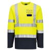 Hi-Vis Cotton Comfort Contrast T-Shirt L/S Thumbnail
