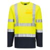 Hi-Vis Cotton Comfort Contrast T-Shirt L/S Thumbnail