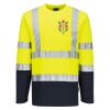 Hi-Vis Cotton Comfort Contrast T-Shirt L/S Thumbnail