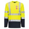 Hi-Vis Cotton Comfort Contrast T-Shirt L/S Thumbnail