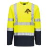 Hi-Vis Cotton Comfort Contrast T-Shirt L/S Thumbnail