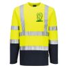 Hi-Vis Cotton Comfort Contrast T-Shirt L/S Thumbnail