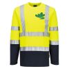 Hi-Vis Cotton Comfort Contrast T-Shirt L/S Thumbnail