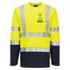 Hi-Vis Cotton Comfort Contrast T-Shirt L/S Thumbnail
