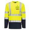 Hi-Vis Cotton Comfort Contrast T-Shirt L/S Thumbnail