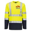 Hi-Vis Cotton Comfort Contrast T-Shirt L/S Thumbnail
