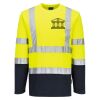 Hi-Vis Cotton Comfort Contrast T-Shirt L/S Thumbnail