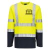 Hi-Vis Cotton Comfort Contrast T-Shirt L/S Thumbnail