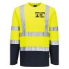 Hi-Vis Cotton Comfort Contrast T-Shirt L/S Thumbnail