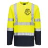 Hi-Vis Cotton Comfort Contrast T-Shirt L/S Thumbnail