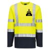 Hi-Vis Cotton Comfort Contrast T-Shirt L/S Thumbnail