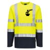 Hi-Vis Cotton Comfort Contrast T-Shirt L/S Thumbnail