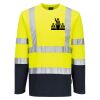 Hi-Vis Cotton Comfort Contrast T-Shirt L/S Thumbnail