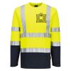 Hi-Vis Cotton Comfort Contrast T-Shirt L/S Thumbnail