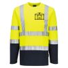 Hi-Vis Cotton Comfort Contrast T-Shirt L/S Thumbnail