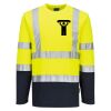 Hi-Vis Cotton Comfort Contrast T-Shirt L/S Thumbnail