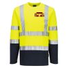 Hi-Vis Cotton Comfort Contrast T-Shirt L/S Thumbnail