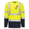 Hi-Vis Cotton Comfort Contrast T-Shirt L/S Thumbnail