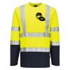 Hi-Vis Cotton Comfort Contrast T-Shirt L/S Thumbnail