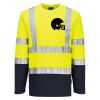 Hi-Vis Cotton Comfort Contrast T-Shirt L/S Thumbnail